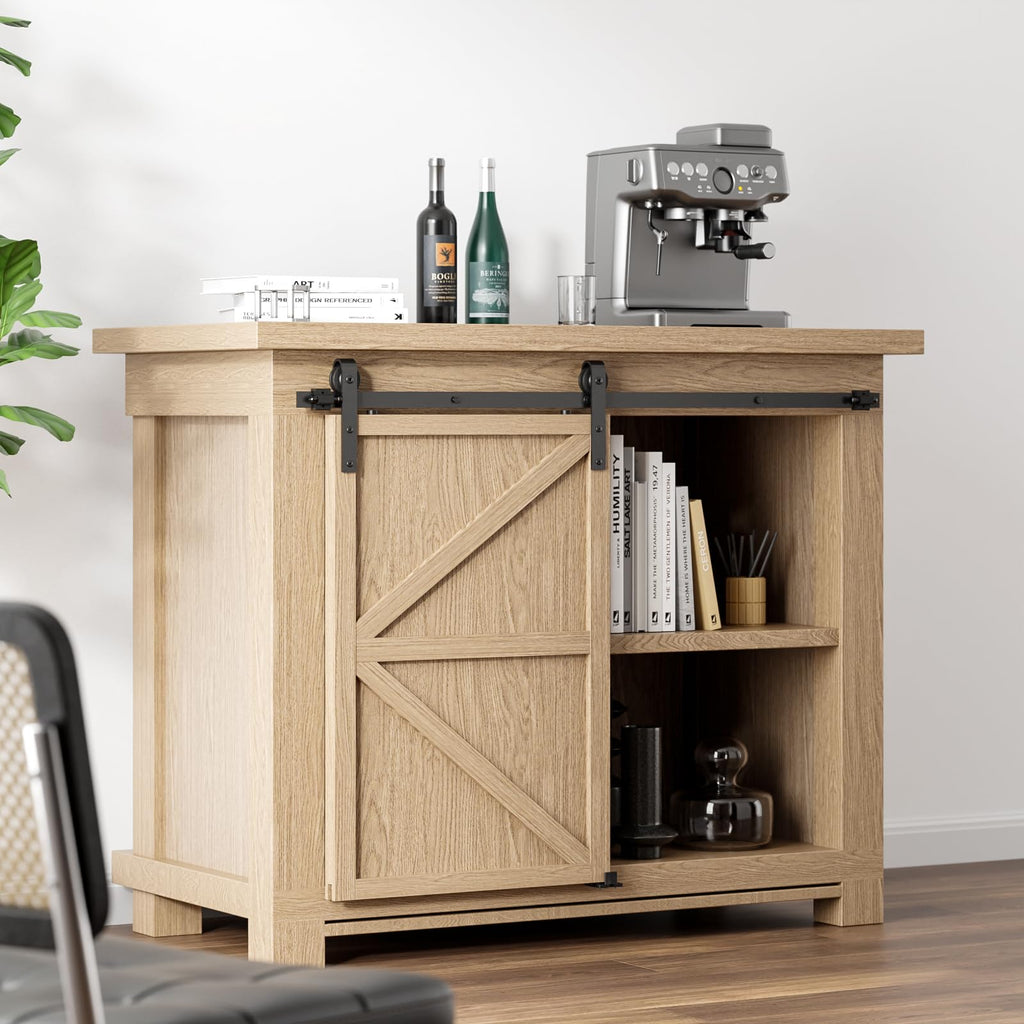 LTIYITL 76CM/2.5FT Mini Sliding Door Track Barn Door Hardware Kit for Single Door Suitable for TV Stands Wardrobe Cabinets